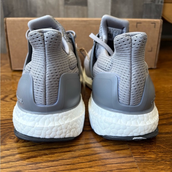 adidas UltraBoost 1.0 DNA Grey White Running Shoes HQ4200 Men’s Size - Picture 4 of 6